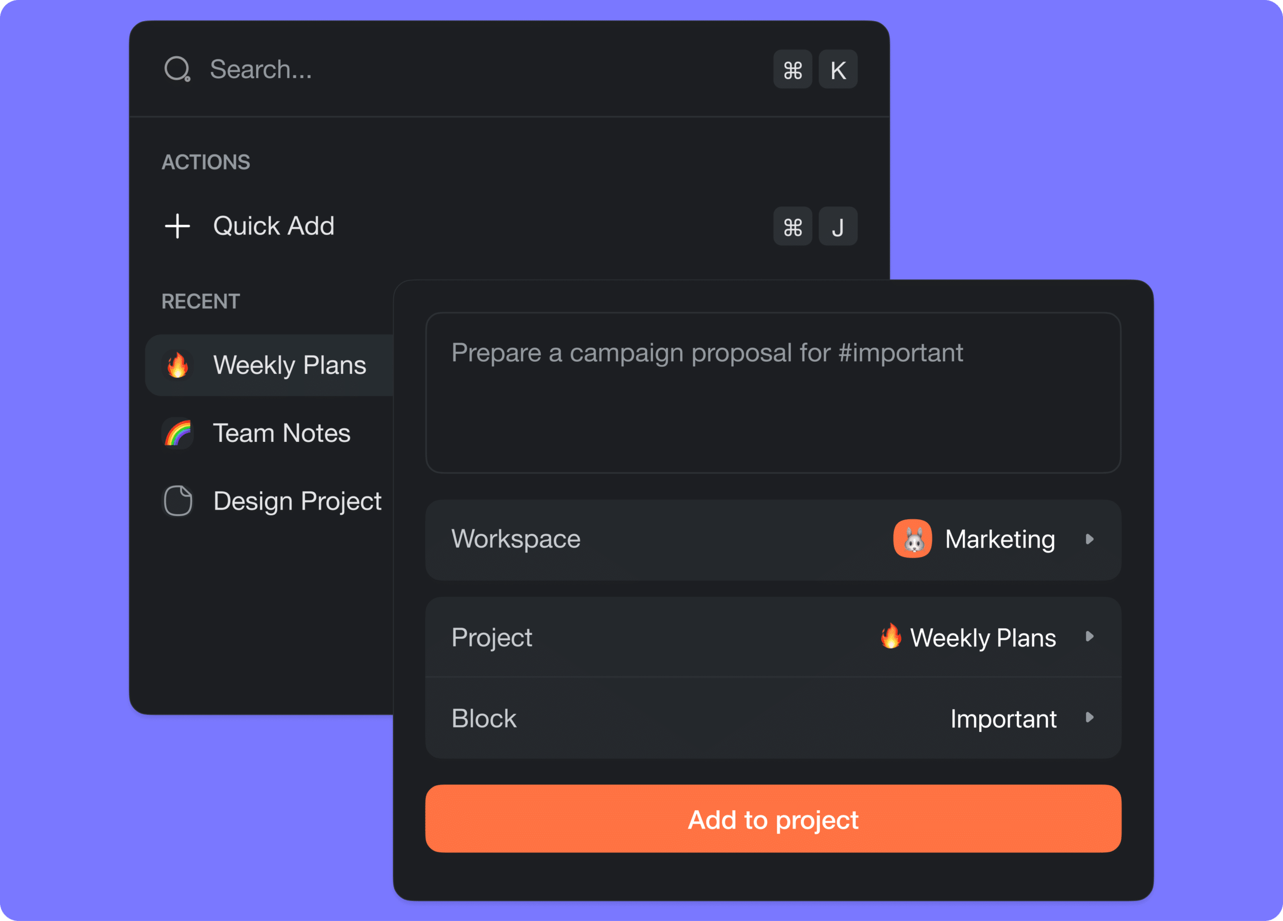 🚀 Quick Add Shortcut, Mobile Widget, Drag Icon ⋮⋮ Menu, and More!
