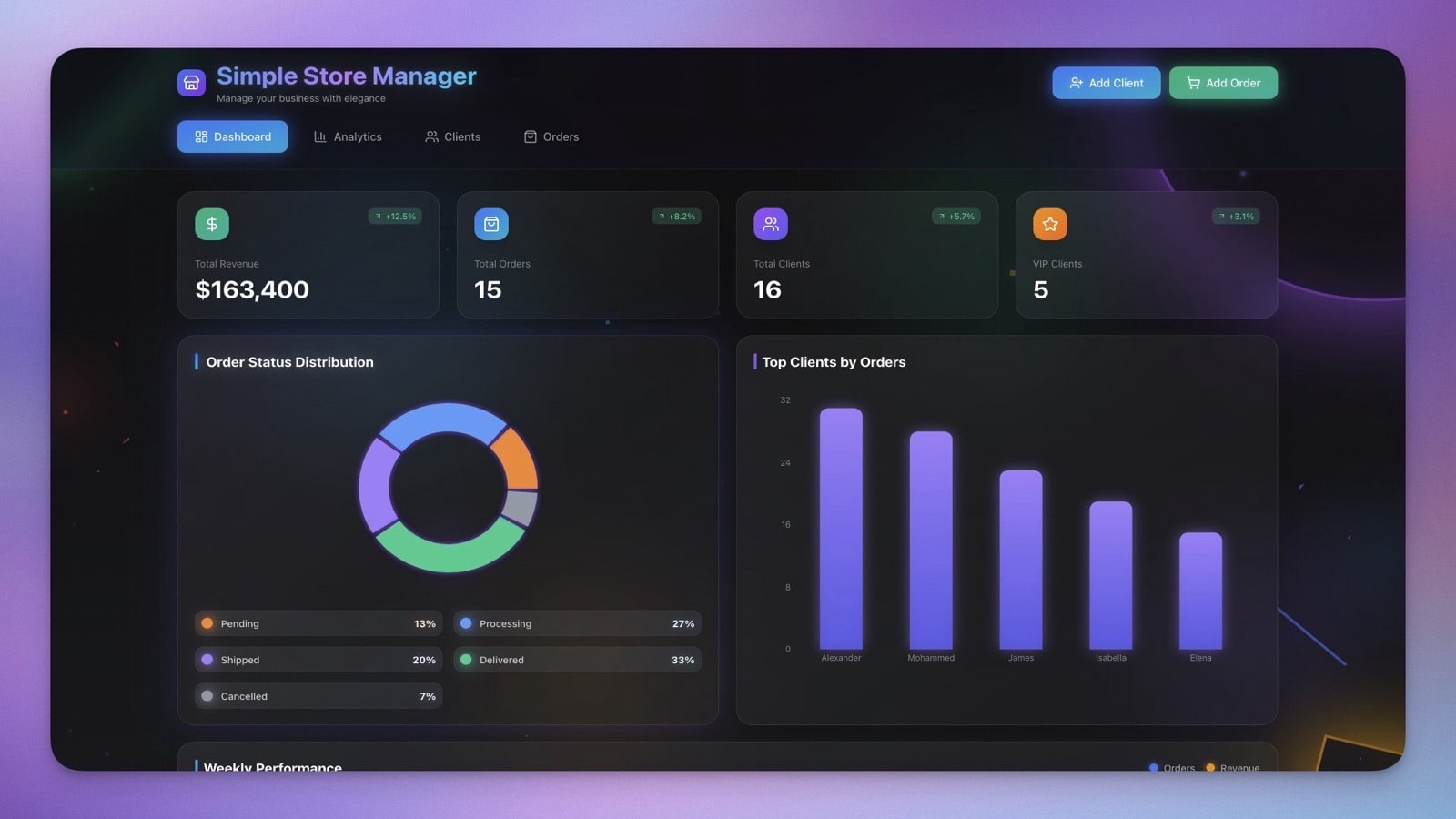 Simple Store Manager