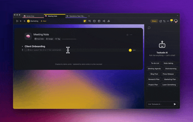 🤖 Task Generator, AI PDF Summarizer, Desktop App Updates, and More!