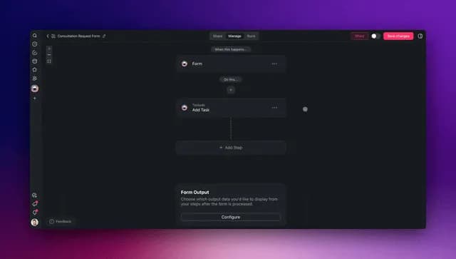 Taskade Genesis enriches leads via Apollo integration — build your own AI CRM and skip the Salesforce $300/seat tax