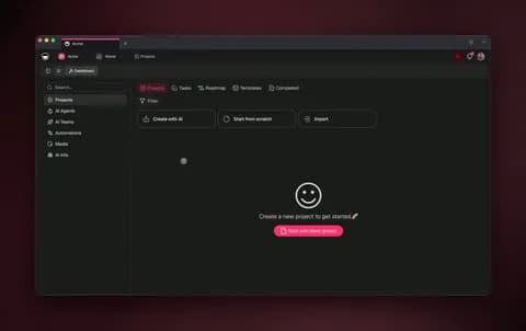 AI workflow generator in 2026 — describe a goal in plain English and Taskade Genesis builds a running multi-step automation, no node-wiring
