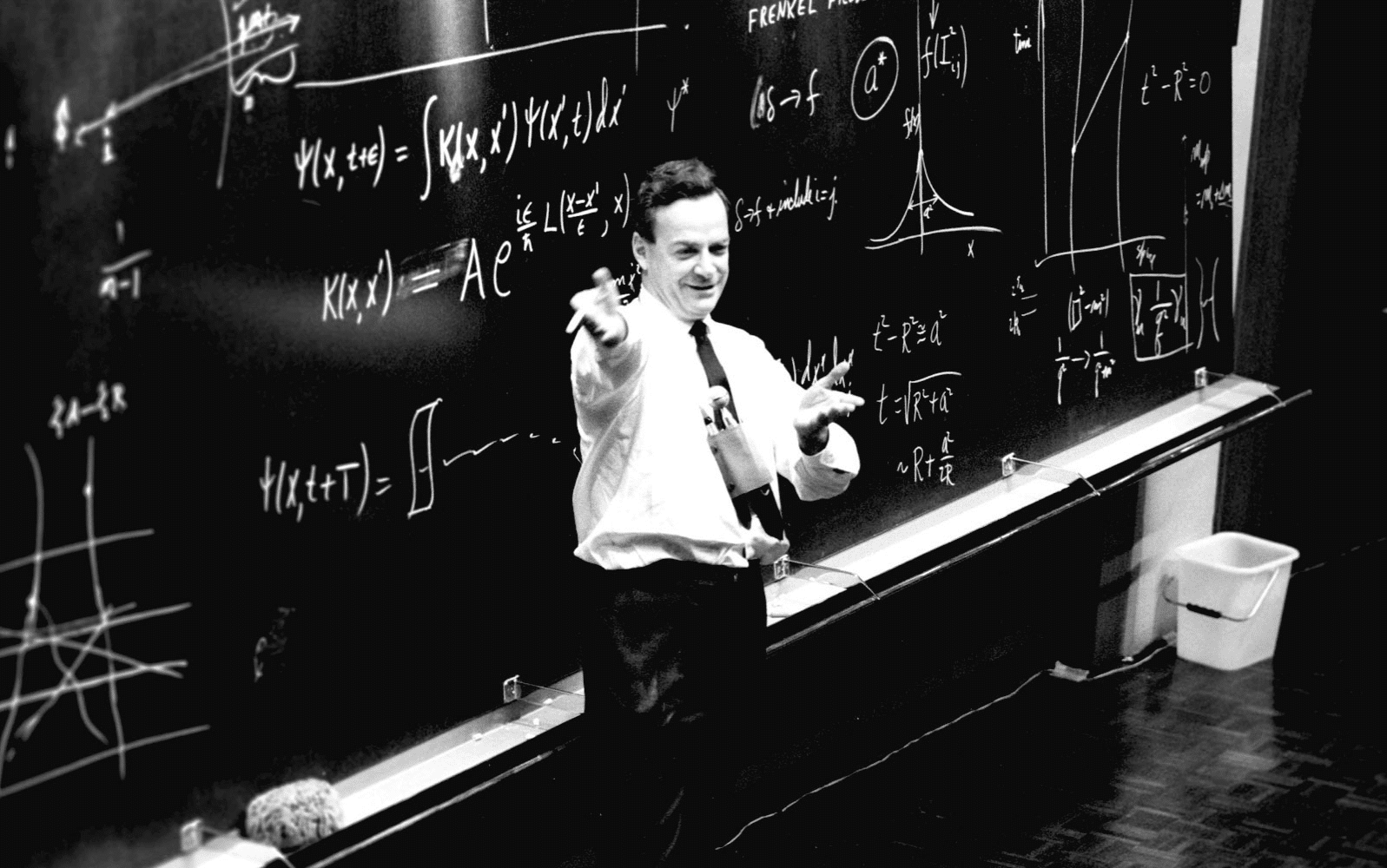 richard feynman counting experiment