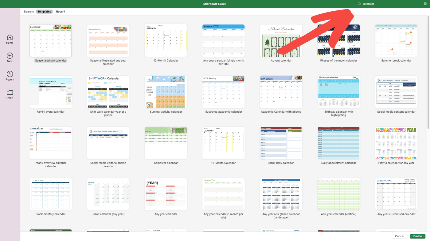 How To Create A Calendar In Excel Taskade