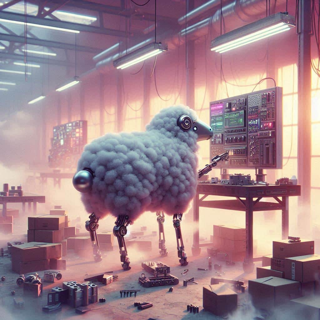 sheep robot