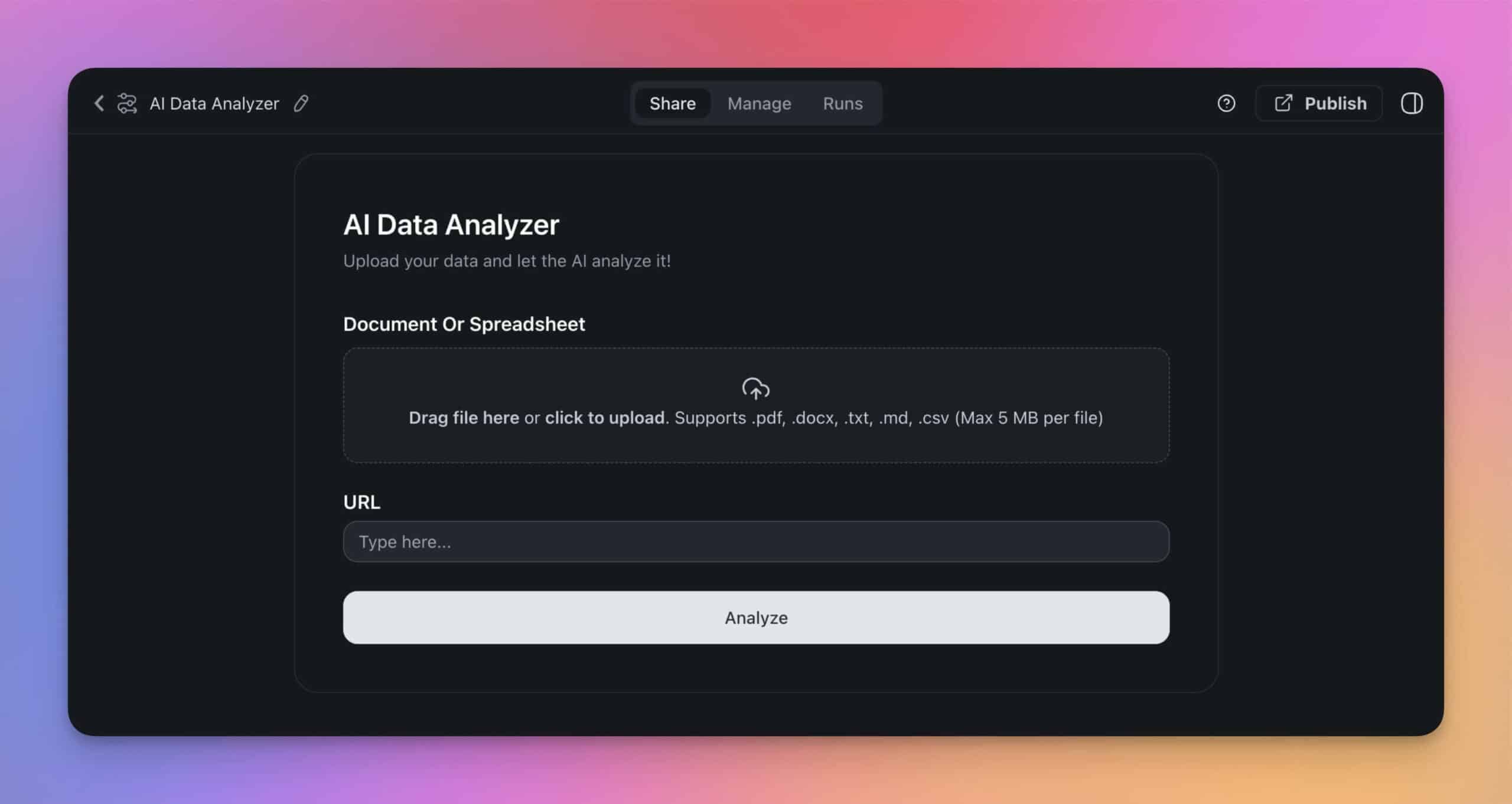 automation form