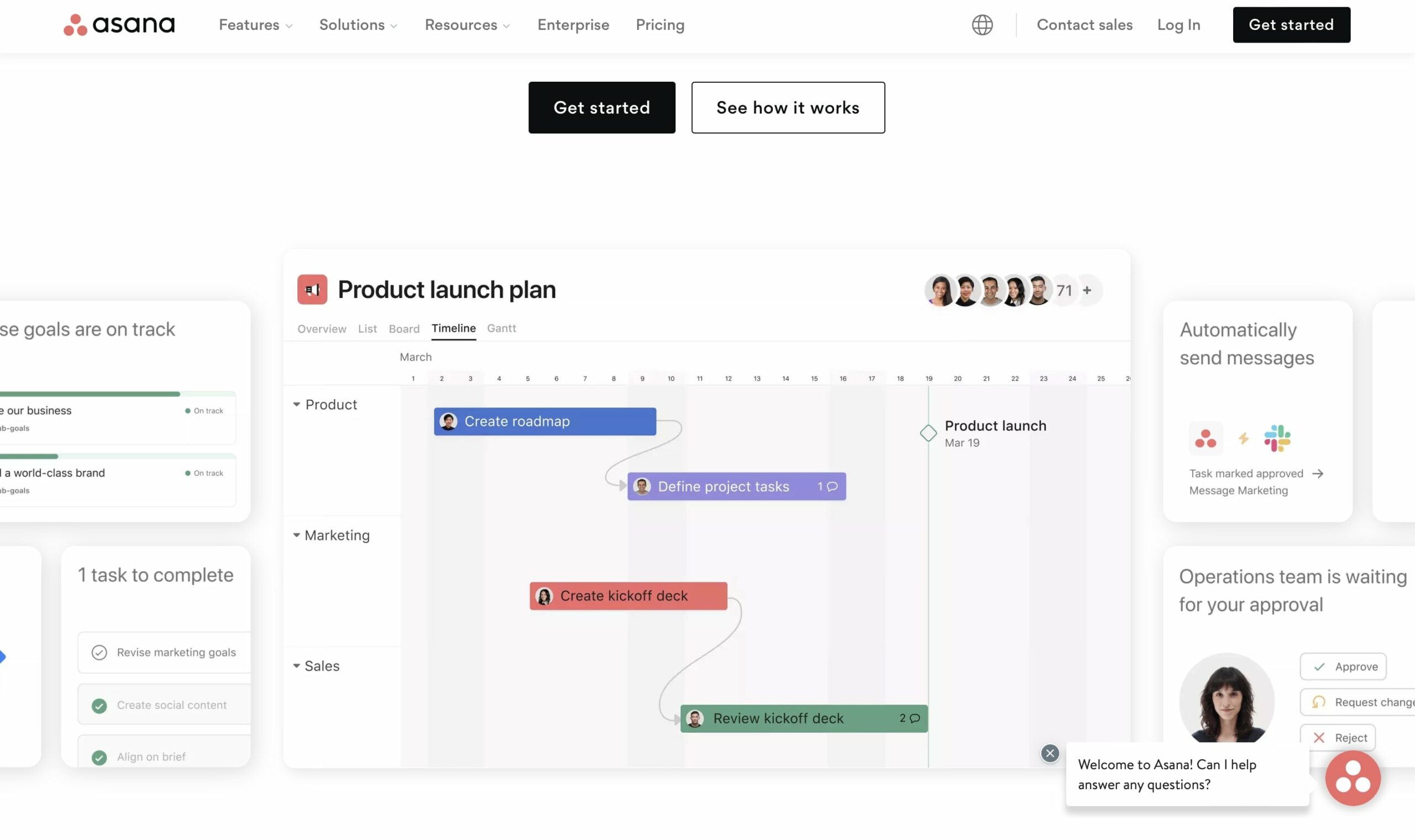 Asana AI task managear