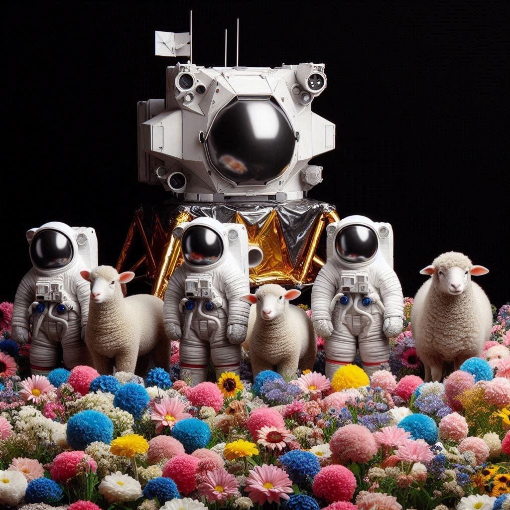 Sheep Astronauts