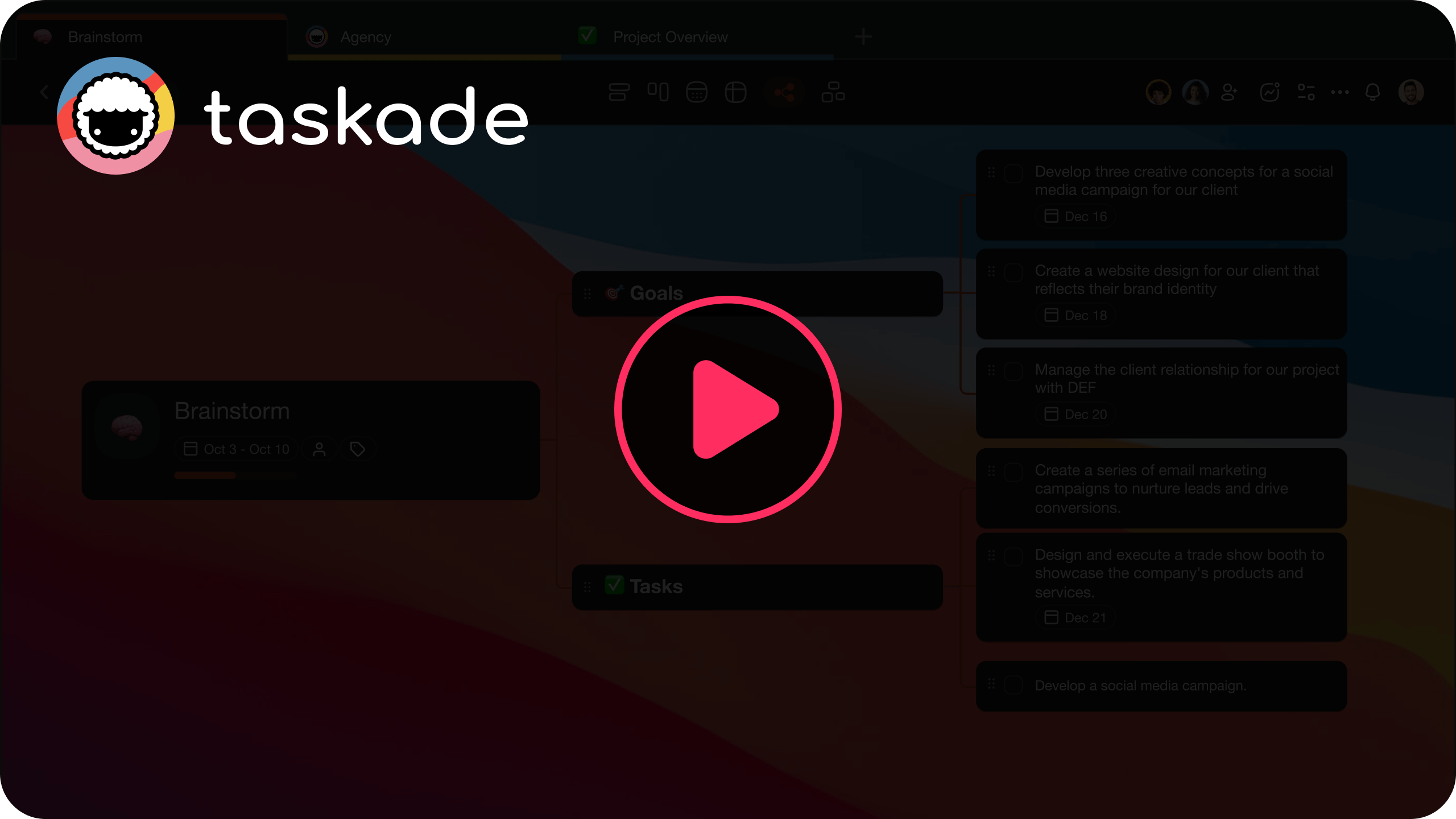 Taskade Youtube Update