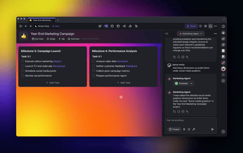 Connect Taskade with Microsoft Teams and Discord integrations.