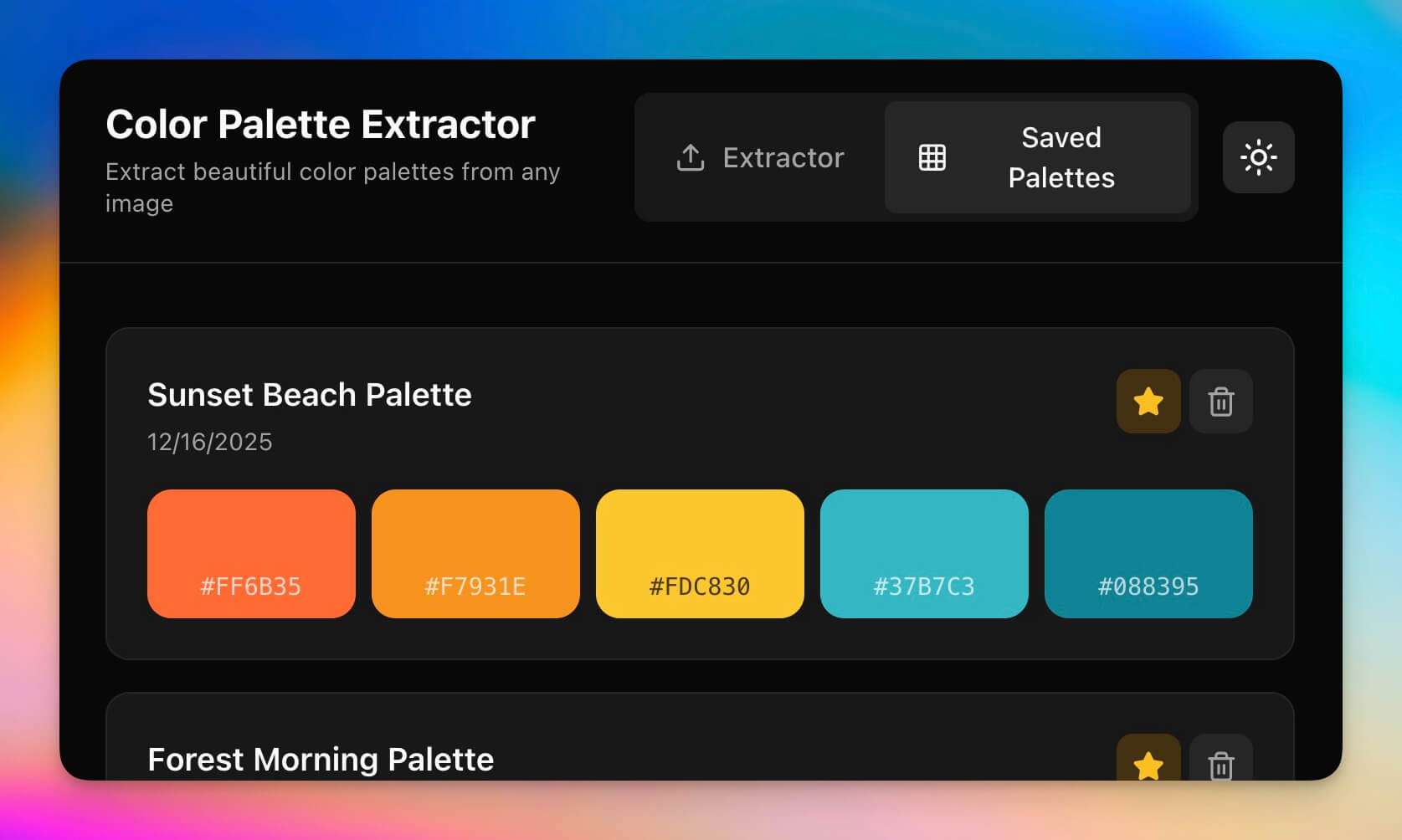 /static_images/AI utility app — color palette extractor built with Taskade Genesis