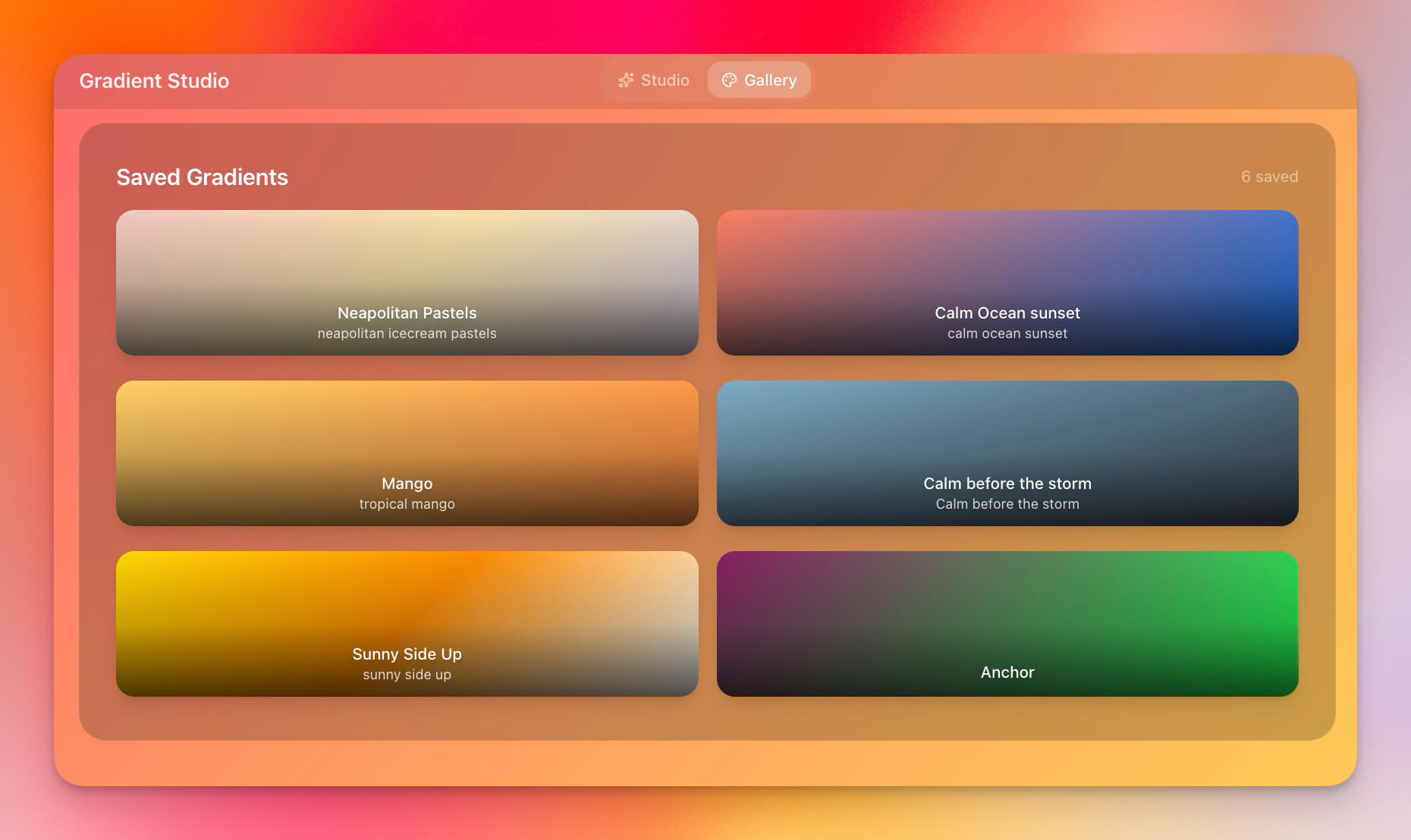 Gradient Studio V4