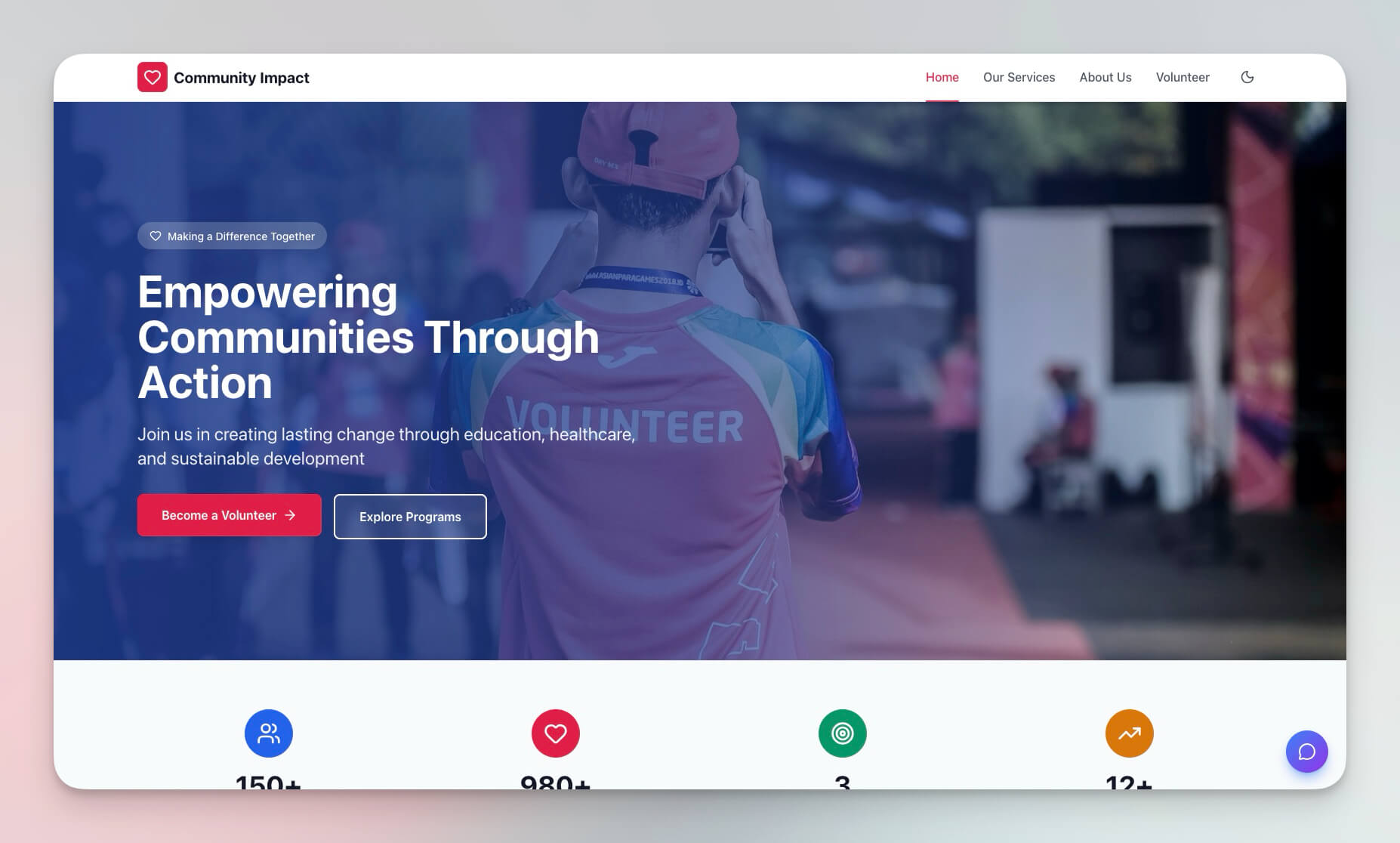 Nonprofit Organization Site