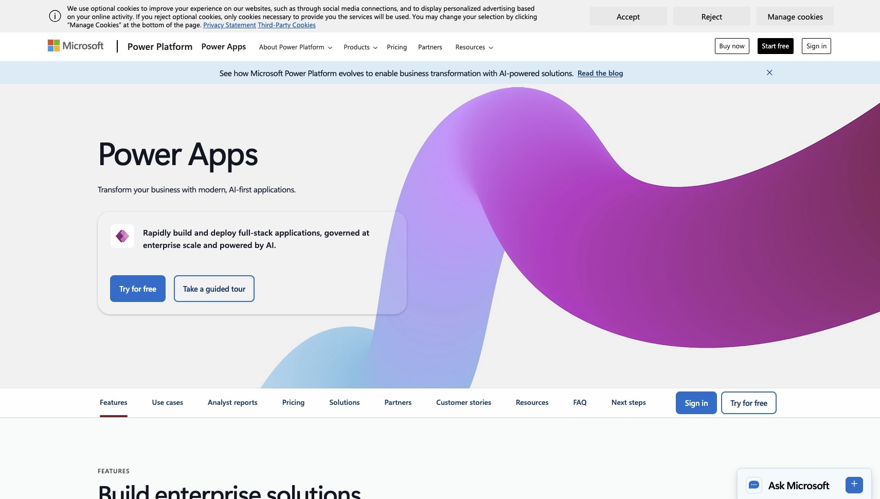Microsoft Power Apps