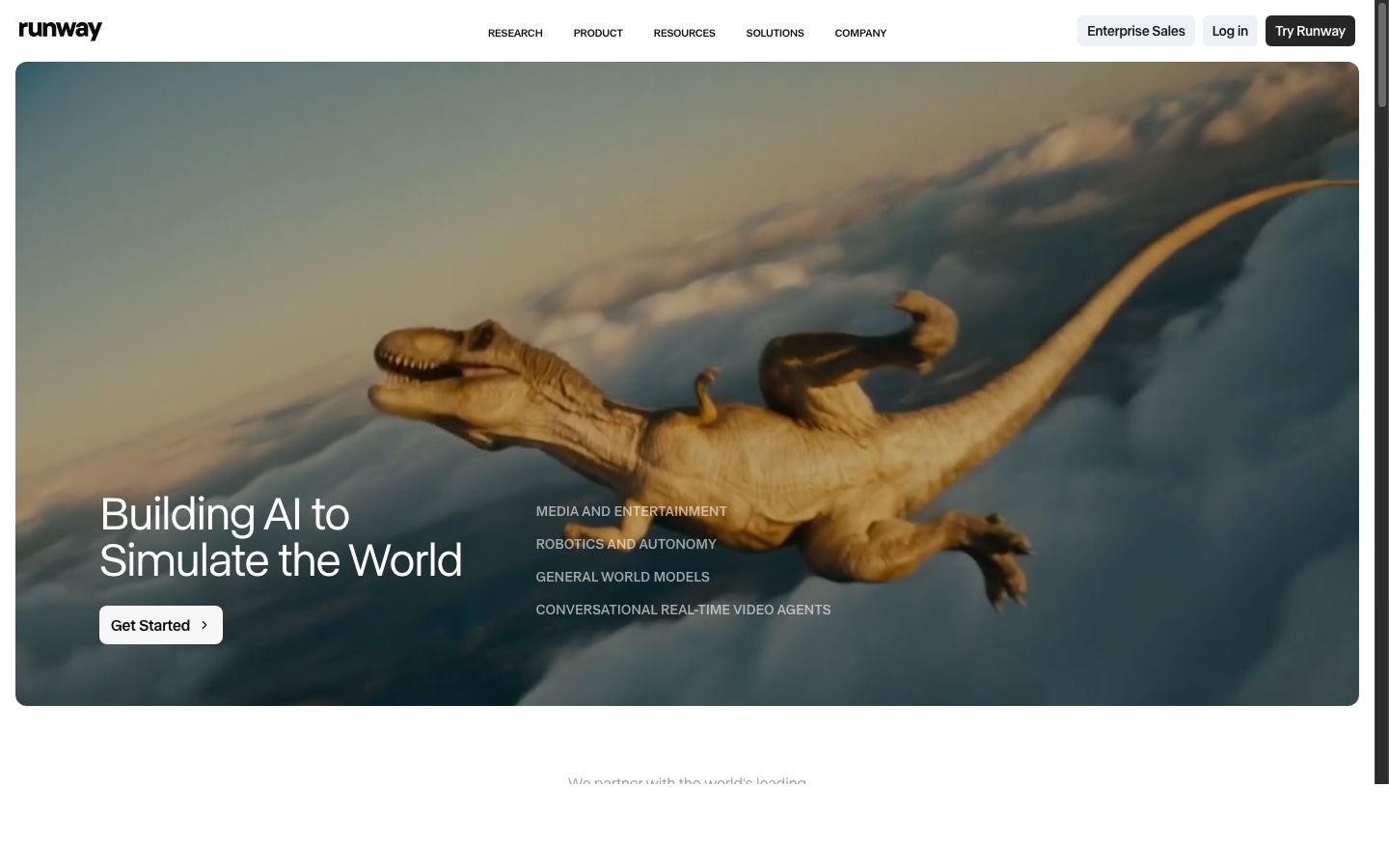 Runway ML AI video generation platform