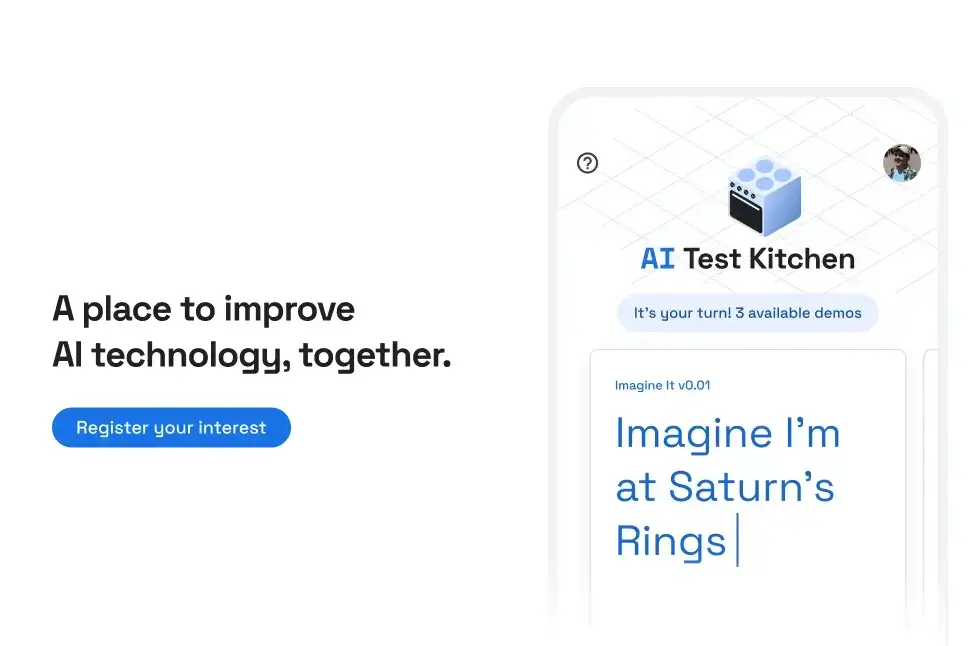 Gain access to Google LaMDA via the AI Test Kitchen