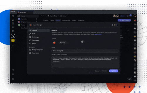 Agent Automation feature.