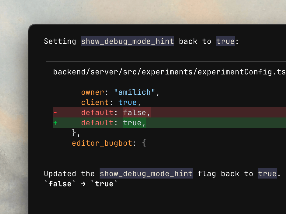 Early Cursor interface from March 2023