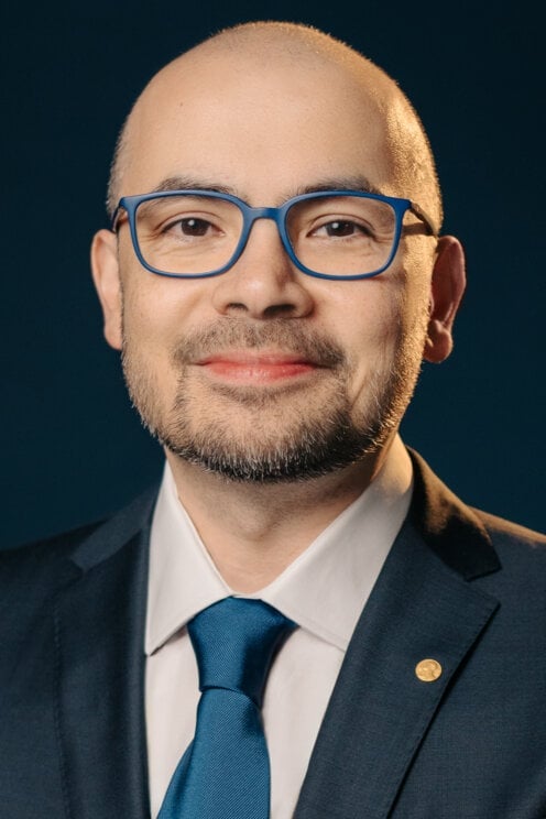 Demis Hassabis speaking at DeepMind event