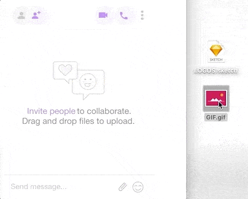Taskade 2018 drag and drop file uploads