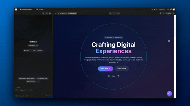 Taskade Genesis: Generate Images. Preview Agents. Build Mobile Apps.