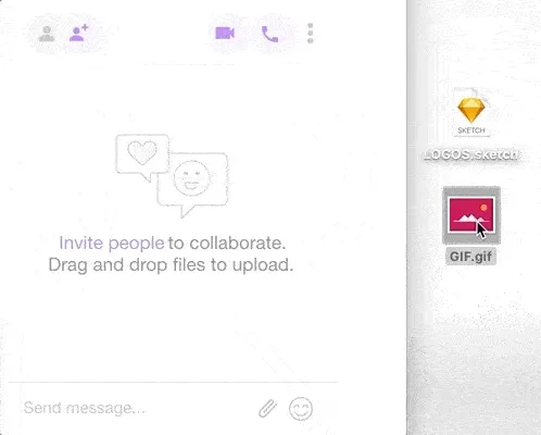 Taskade 2018 drag and drop file uploads