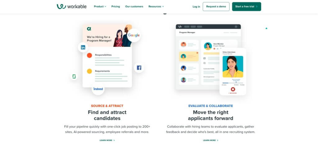 Workable user interface.