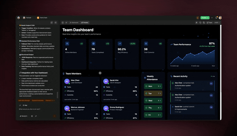 Build an app in minutes — Karpathy's vibe coding vision, live in Taskade Genesis