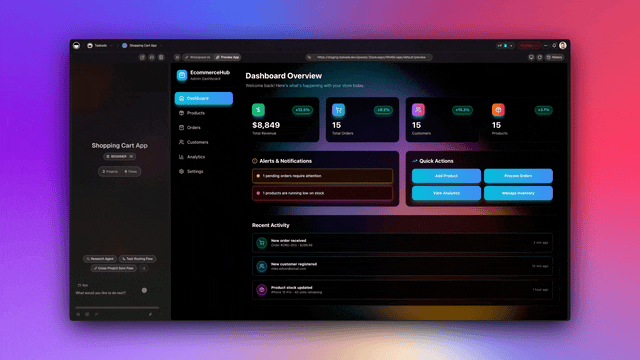 100+ bidirectional integrations — triggers pull external events in, actions push data out. Execution without a human present to hit send.