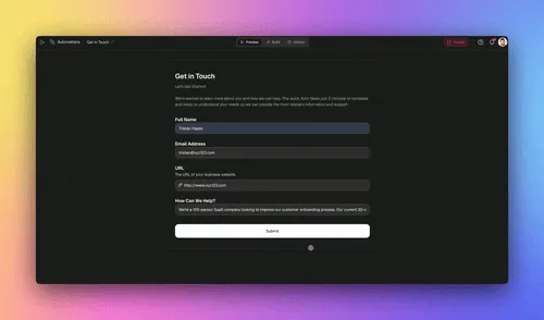 AI teams running extraction, validation, and routing together inside Taskade