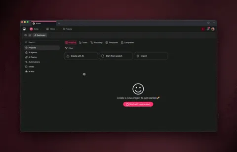 Extracting and structuring data from documents with AI in Taskade