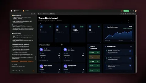 Building a full app in minutes with Taskade Genesis